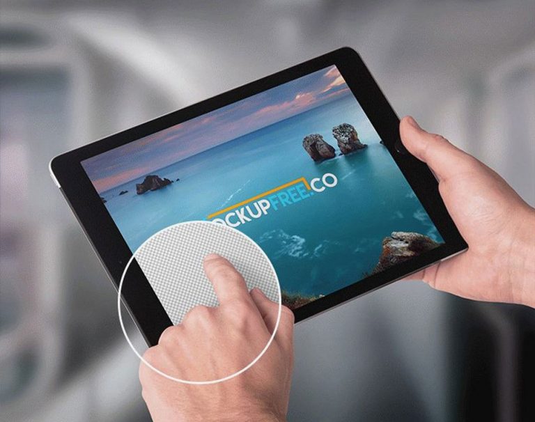 IPad Tablet Hand Hold Mockup » CSS Author