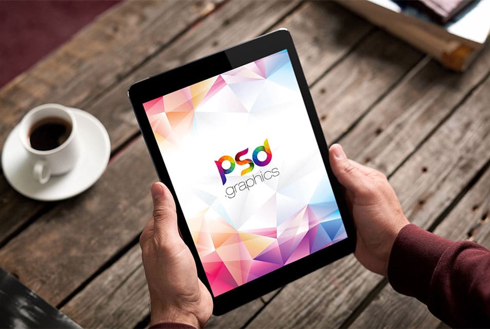 Download IPad In Hand Mockup Free PSD » CSS Author