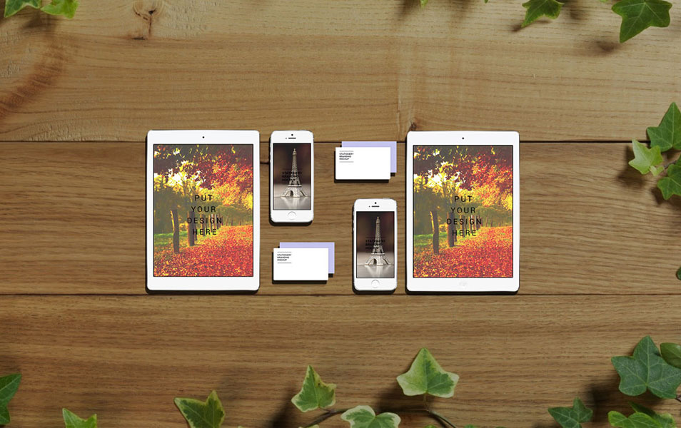 IPhone &amp; IPad Set Mockup » CSS Author
