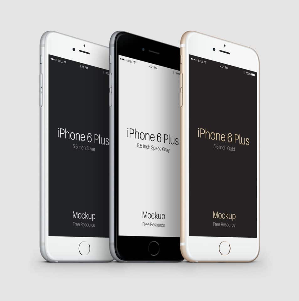 Download 3-4 IPhone 6 Plus PSD Vector Mockup » CSS Author PSD Mockup Templates