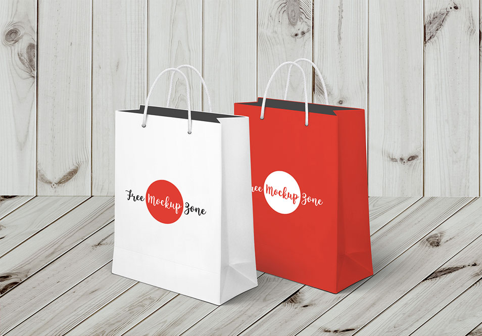 Download Free Awesome Shopping Bag Mockup » CSS Author