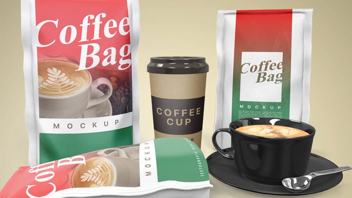 Download Free Coffee Bag Mockup » CSS Author