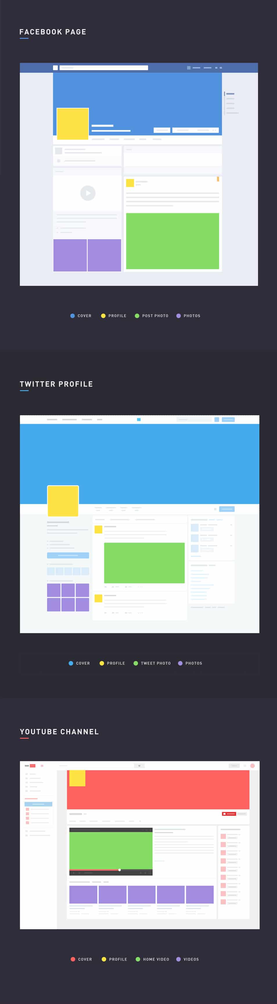 Download Free Facebook-Twitter And Youtube Social Media Mockups ...