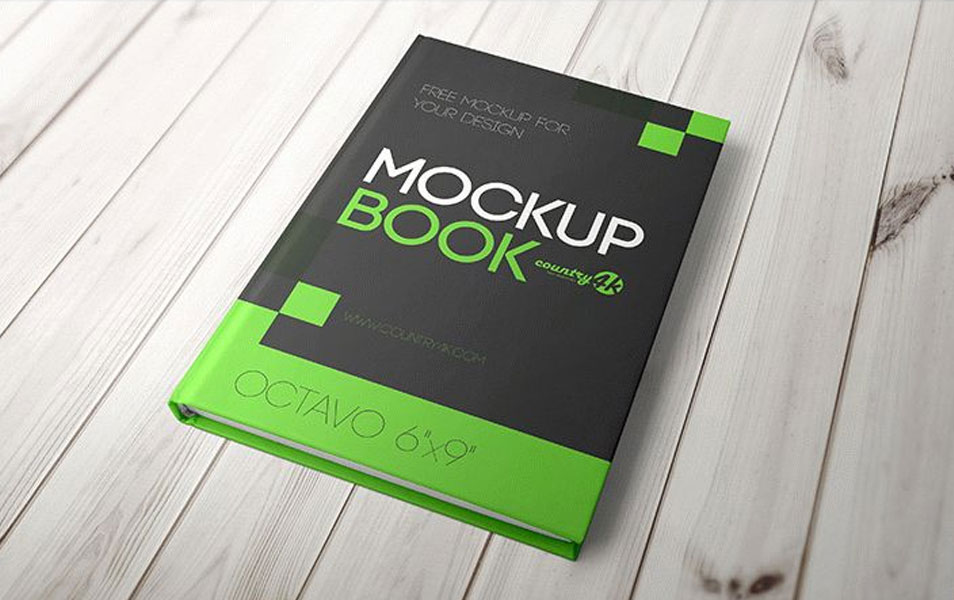 Download Free Hardcover Book MockUp In PSD » CSS Author