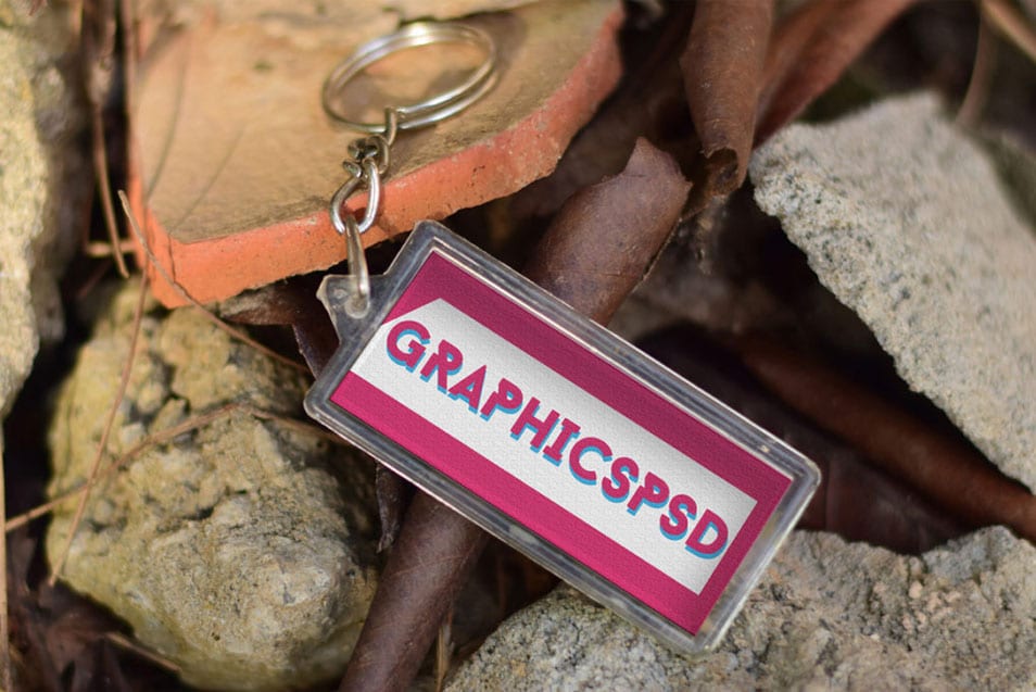 Download Free Key Chain Mockup PSD Template » CSS Author