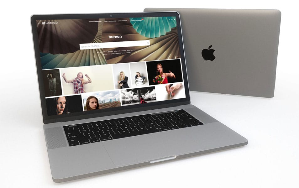 Download Free PSD Mac Book Mockup On White Background » CSS Author