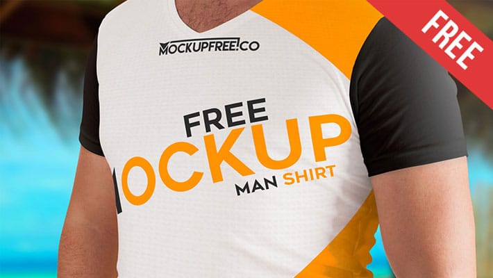 Download Man T-Shirt PSD Mockups » CSS Author