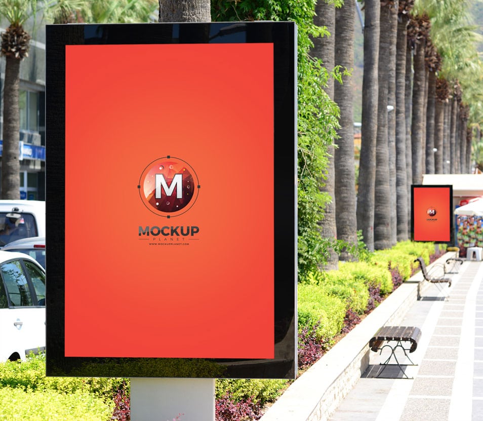 Download Outdoor Advertisement Billboard Mockup » CSS Author