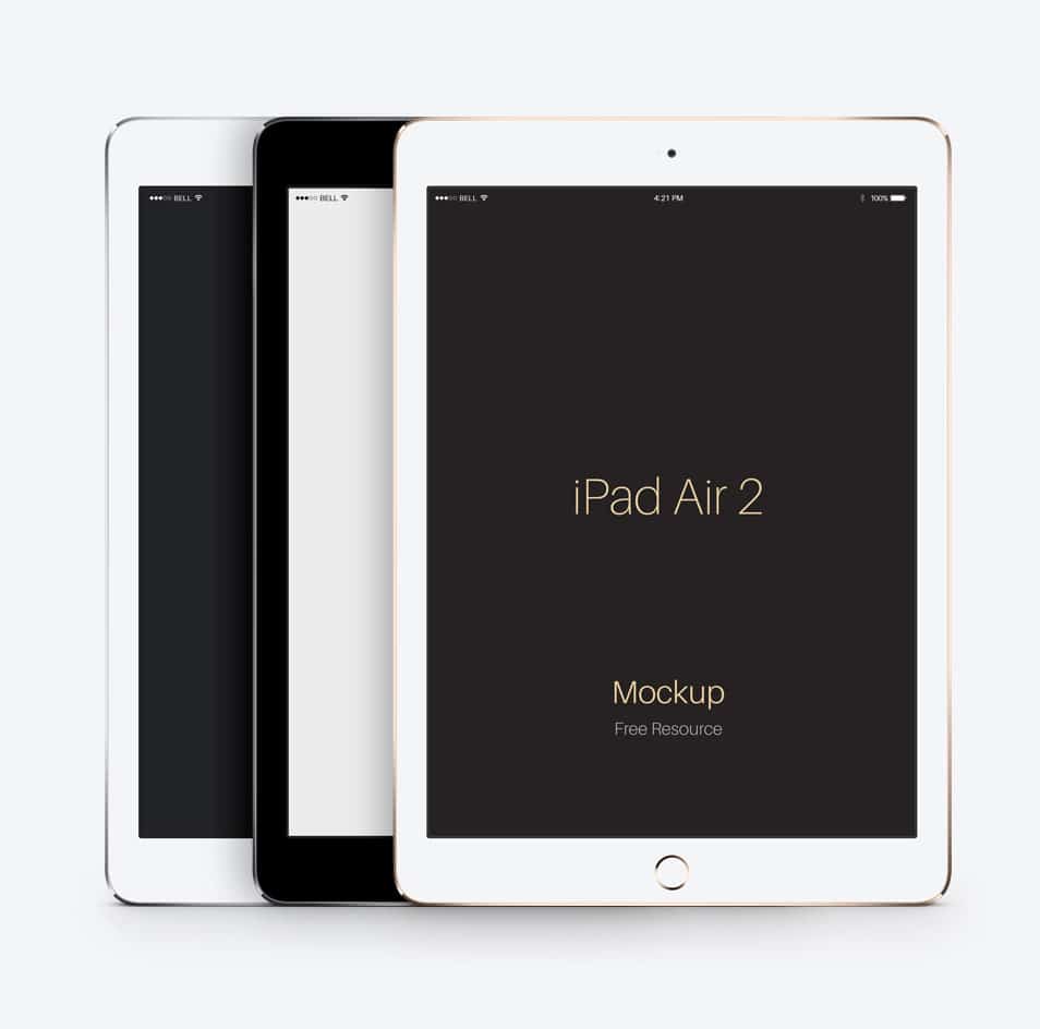 Download PSD IPad Air 2 Vector Mockup » CSS Author