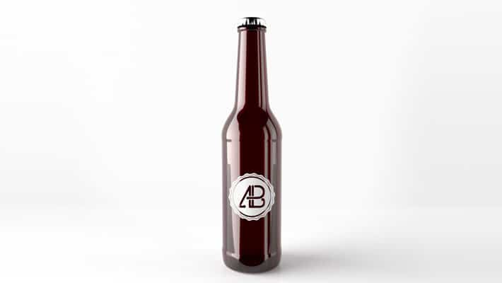 Download Realistic Beer Bottle Mockup » CSS Author