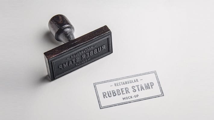 Download Rubber Stamp PSD MockUp » CSS Author