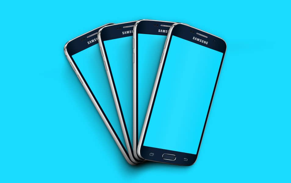 Download Samsung Galaxy S6 Angled PSD Mockup » CSS Author PSD Mockup Templates