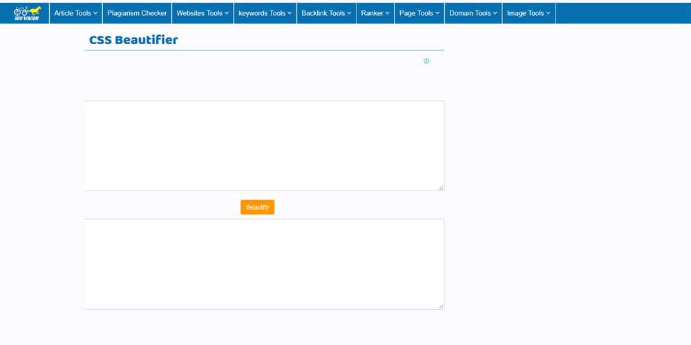 css beautifier online