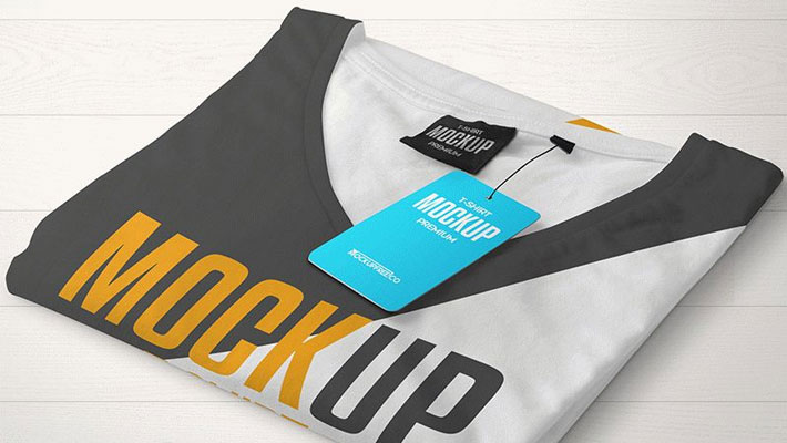 Download T-Shirt With Hangtag PSD Mockups » CSS Author