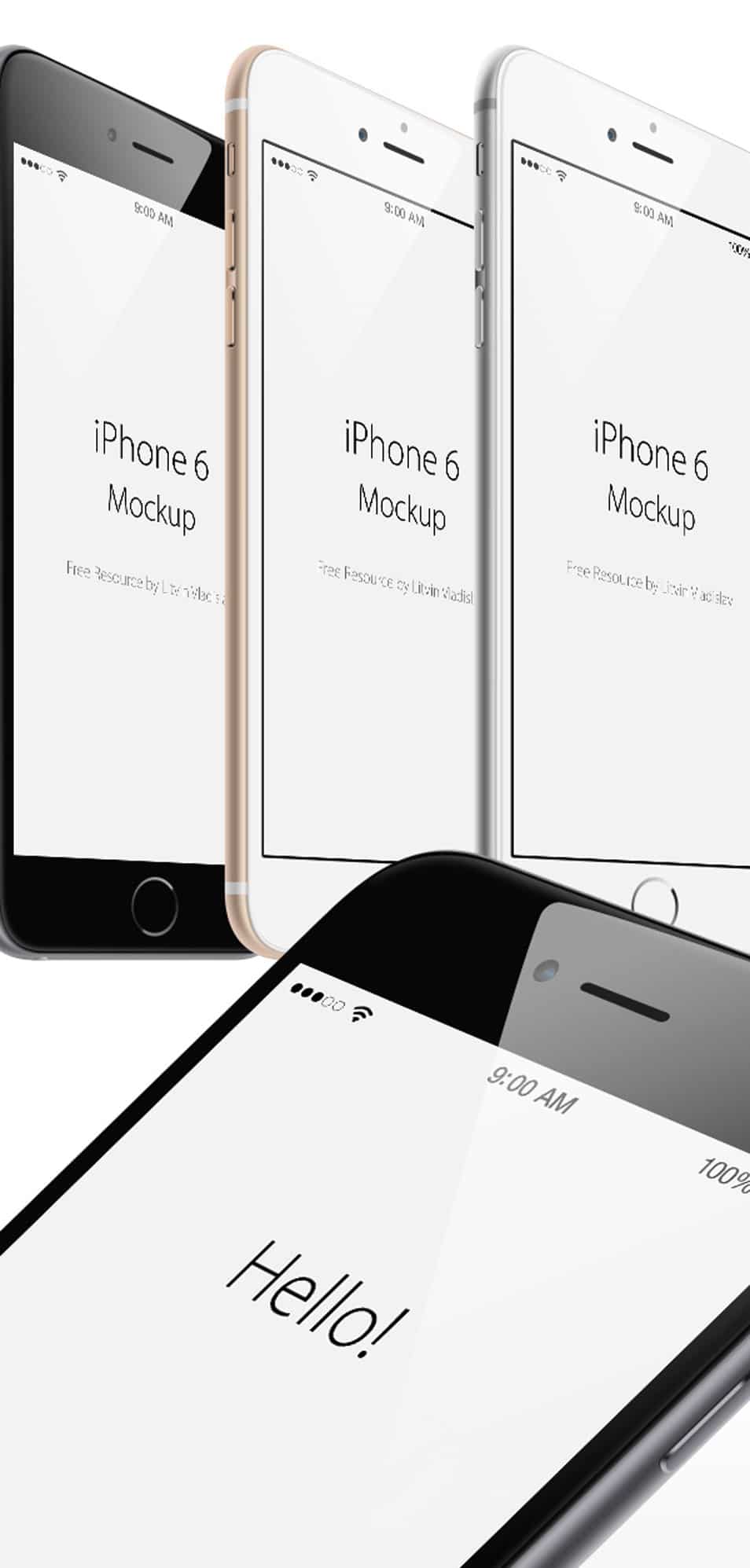 IPhone 6 Plus Angle View MockUp » CSS Author