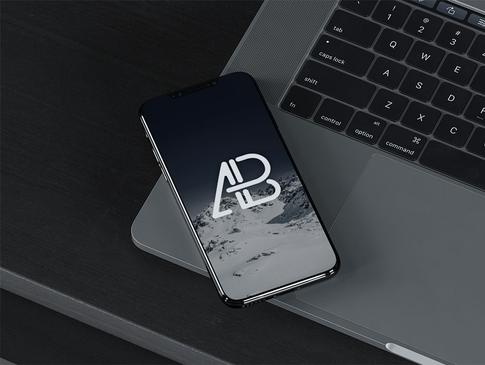 Download IPhone X On MacBook Pro Mockup » CSS Author