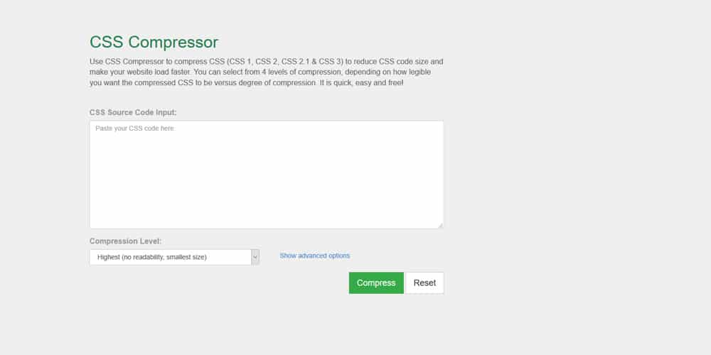 CSS Compressor