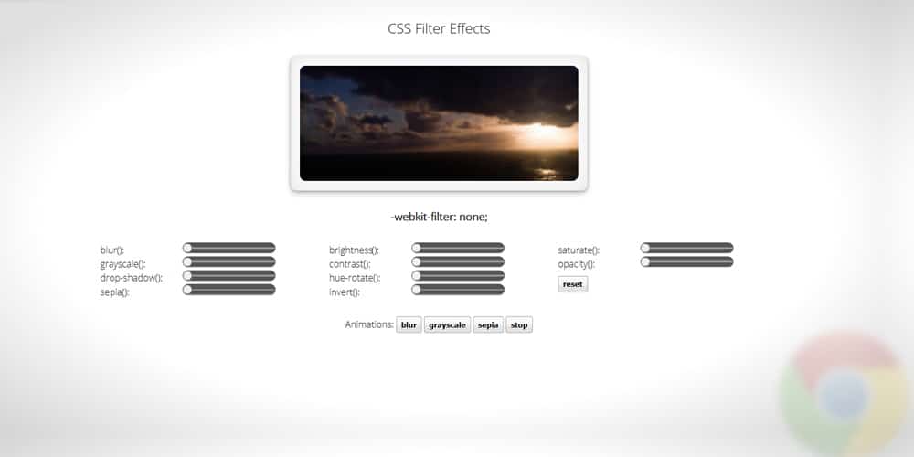 CSS Filter Effects