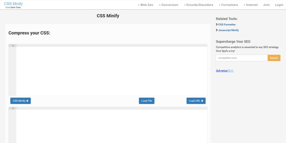 CSS Minify