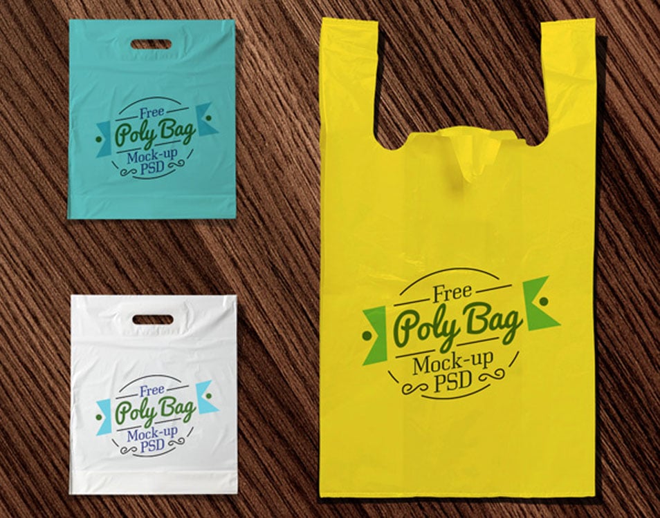 Download Free Plastic Poly Bag Mock-up PSD » CSS Author