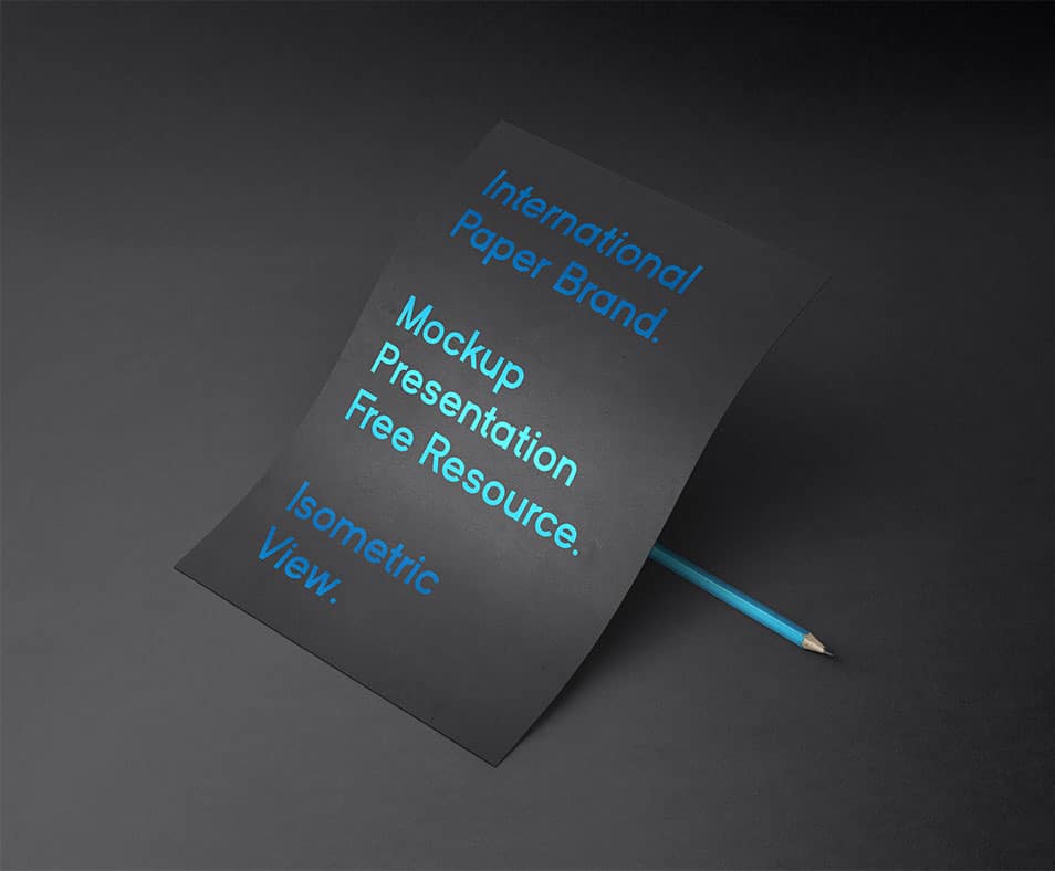Download International PSD Paper Mockup » CSS Author