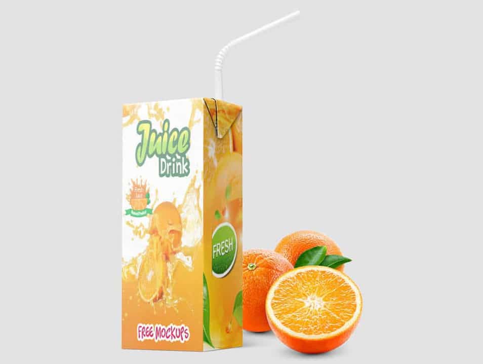 Download Juice Drink Packaging Mockups » CSS Author