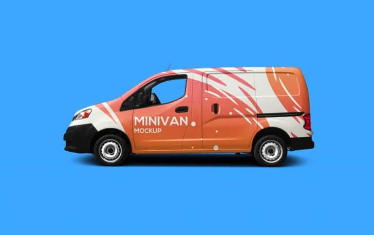 Download Minivan Mockup Free PSD » CSS Author