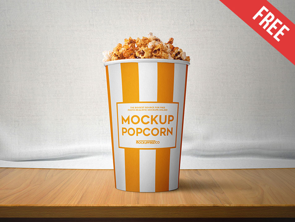 Download Popcorn PSD Mockups » CSS Author