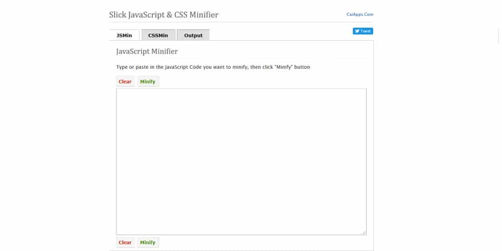 js minify online