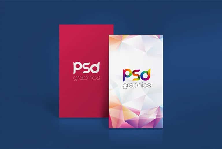 Download Vertical Business Card Mockup Free PSD » CSS Author