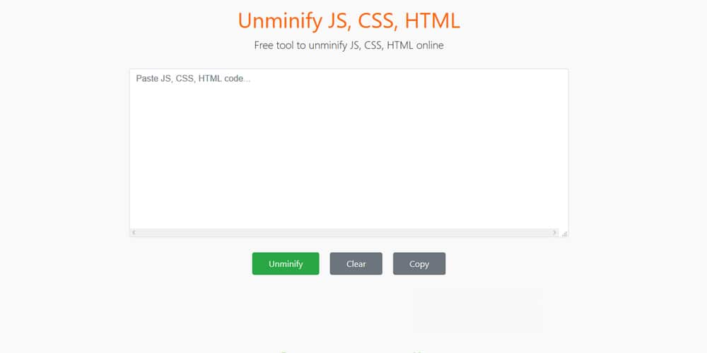 Unminify CSS