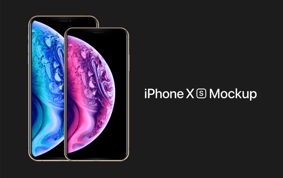 iPhone XS/Max Mockup