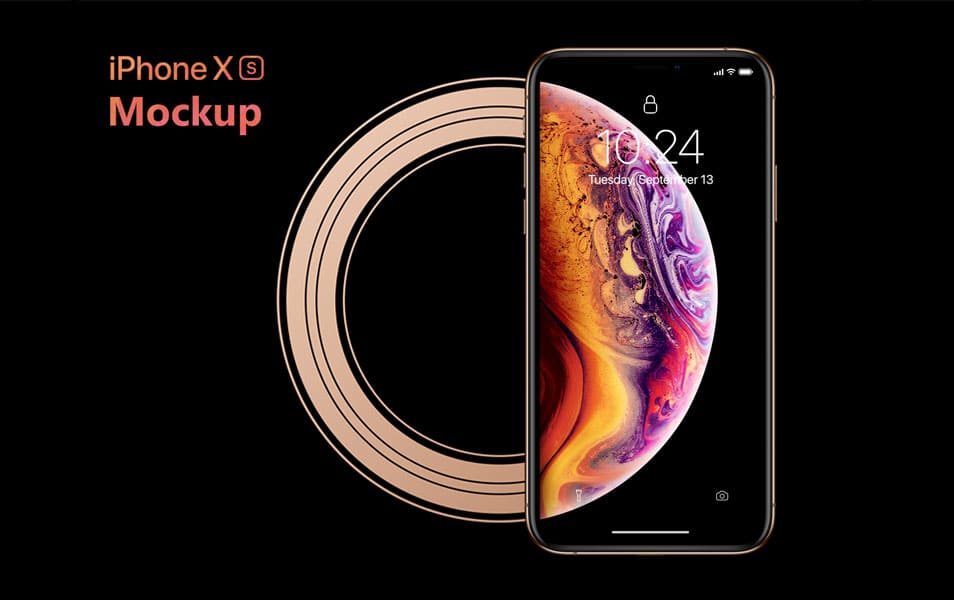 iPhone Xs Free Mockup