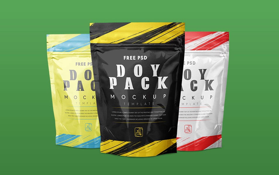 Download Doypack Pouch Mock Up Css Author PSD Mockup Templates