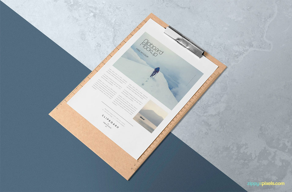 Download Free A4 Size Paper Mock Up » CSS Author