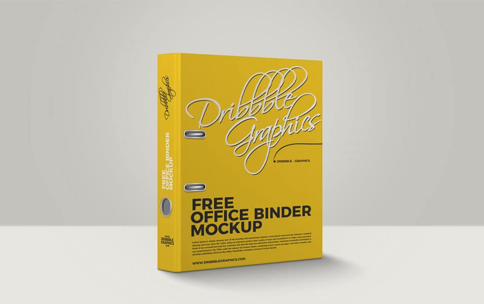 Download Free Office Binder Mockup » CSS Author