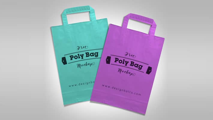 Download Free Plastic Polly Shopping Bag Mock-up PSD » CSS Author