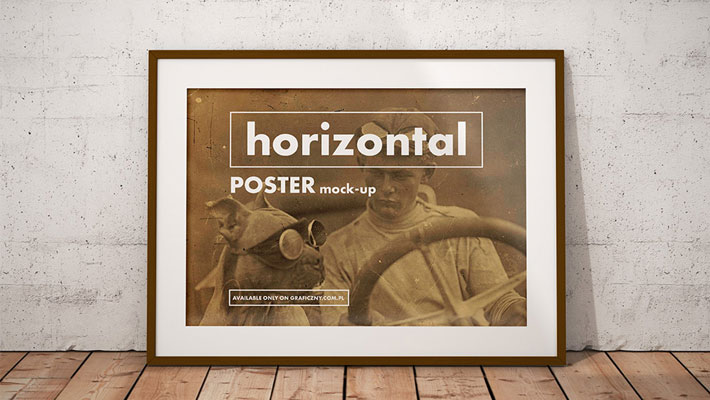 Horizontal And Vertical Poster Mockup » CSS Author