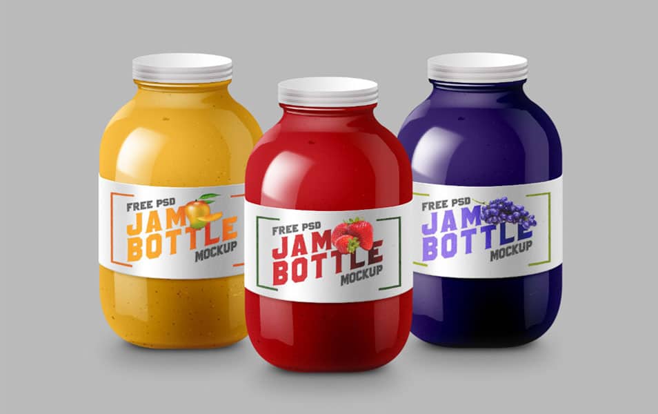 Download Jam Bottle Mockup PSD » CSS Author