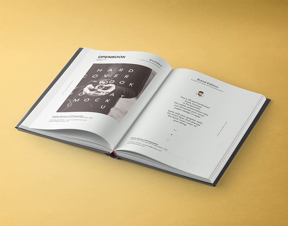 Download PSD Dust Jacket Book Mockup » CSS Author