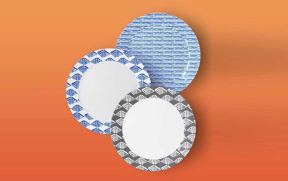 Download Top View Ceramic Plate Mock Up » CSS Author