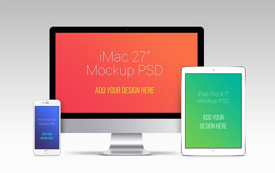 Download Apple Devices PSD Mockup Templates » CSS Author