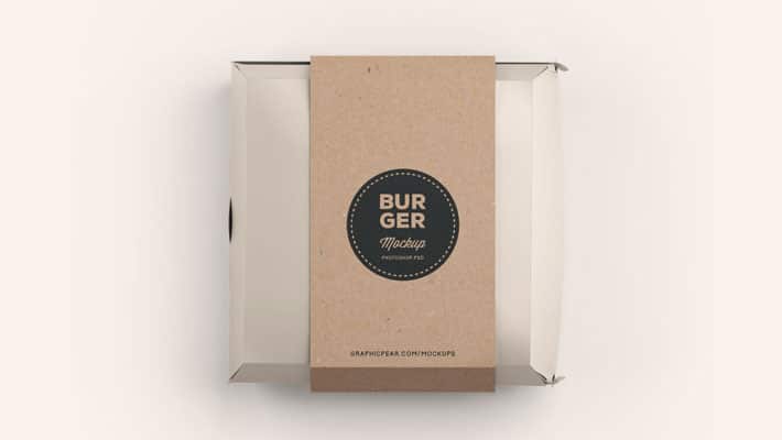 Download Burger Box Package Mockup » CSS Author