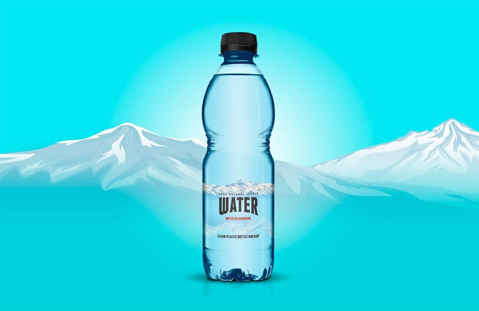 Download Clear Plastic Bottle Mockup » CSS Author Free Mockups
