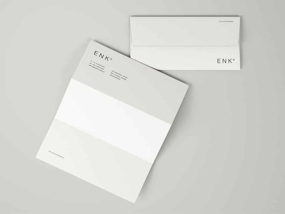 Download Envelope And A4 Folded Letterhead Mockup » CSS Author