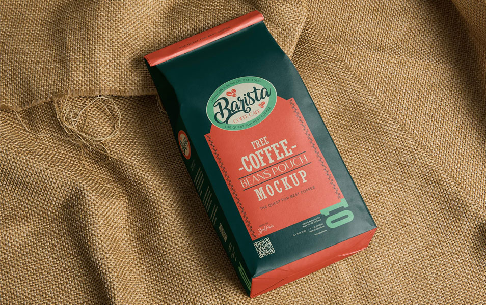 Download Free Classic Coffee Bag Mockup » CSS Author