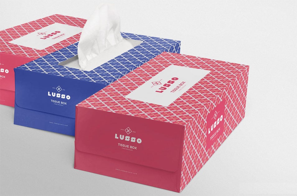 Download Free Luxury Tissue Box Mockup » CSS Author