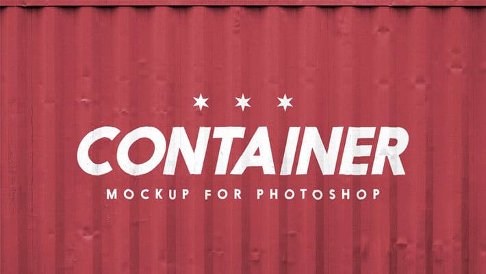 Download Free Shipping Container Logo Mockup PSD » CSS Author