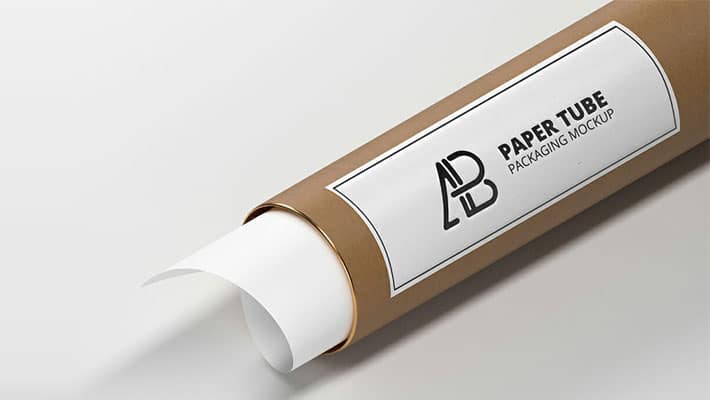 Download Paper Tube Packaging Mockup » CSS Author