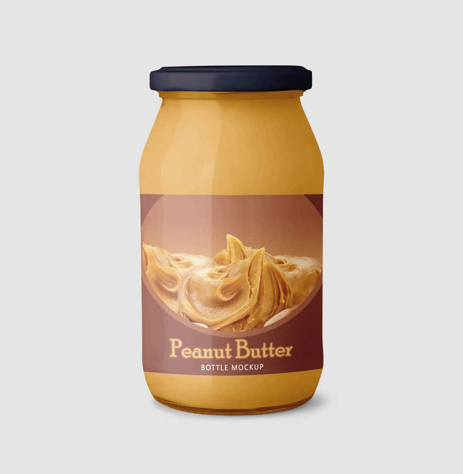 Download Peanut Butter Container Mockup » CSS Author
